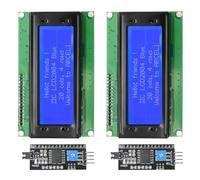 ARCELI Modulo display LCD 20 x 4 2004, DC 5 V, schermo LCD con interfaccia TWI IIC I2C LCD Adapter (blu/2004) (2 pezzi)