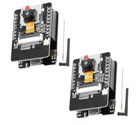 ARCELI Scheda di sviluppo ESP32 CAM, per ESP32-CAM-MB Dual Core WiFi Bluetooth scheda di sviluppo con fotocamera 2640 antenne IPEX Micro USB TF modulo compatibile con Arduino (2 pezzi)