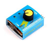 ARCELI Servo Tester per motori a elicotteri RC Servomeccanismo a velocità variabile Servocomandi CCPM Servo con 3 spie DC 4.8-6V