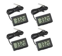 ARCELI Termometro digitale LCD Monitoraggio della temperatura con sonda esterna