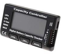 ARCELI Tester di capacità della Batteria Digitale, Tester di Controllo della Tensione di capacità della Batteria con LCD per Batteria NiMH Li-Ion LiPo Life