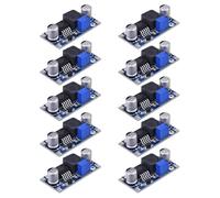 ARCELI XL6009 Boost Converter Modul, DC a DC 3-32V fino a 5-35V 4A Regolatore di tensione regolabile Step Up compatibile con Arduino Raspberry (10 pezzi)