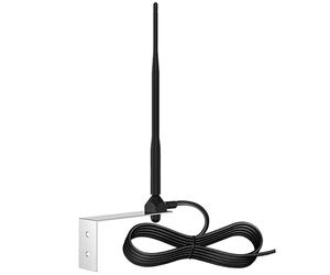 Arcets Antenna Universale per Cancello Automatico 433.92 MHz compatibile per Ricevente Automazione Porta Garage incluso la Staffa e Cavo Schermato da 3 metri
