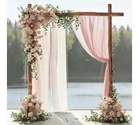 Arch da Giardino in Legno, Arch for Palloncini for Matrimoni, Supporto for Fondale a Pergola for Cerimonia, Festa di Proposta di Matrimonio