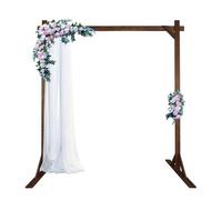 Arch da Giardino in Legno, Arch for Palloncini Nuziali Quadrati for Cerimonia, Supporto for Fondale for Interni Ed Esterni, Festa di Matrimonio, Spiaggia e Foresta