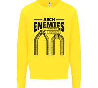 Arch Enemies Maglietta Divertente Per Architetti E Costruttori Bambini