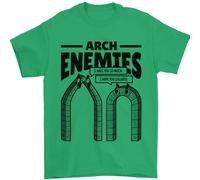 Arch Enemies Maglietta Divertente Per Architetti E Costruttori In 100% Cotone