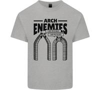 Arch Enemies Maglietta Divertente Per Architetti E Costruttori Per Bambini