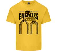 Arch Enemies Maglietta Divertente Per Architetti E Costruttori Per Bambini