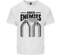 Arch Enemies Maglietta Divertente Per Architetti E Costruttori Per Bambini