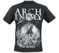 Arch Enemy Deceiver Snake Uomo T-Shirt Nero 100% Cotone Regular