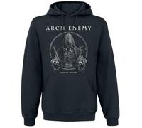 Arch Enemy Deceiver Uomo Felpa con Cappuccio Nero L 80% Cotone, 20% Poliestere Regular