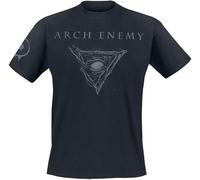 Arch Enemy Demon Skull Uomo T-Shirt Nero M 100% Cotone Regular
