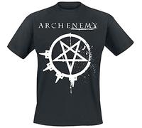 Arch Enemy Pure Fucking Metal Uomo T-Shirt Nero 100% Cotone Regular