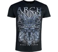 Arch Enemy Will To Power Uomo T-Shirt Nero 100% Cotone Regular