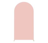 Arch Stand Cover - Wedding Oval Backdrop Fabric Drape Decoration, Ceremony Party Background Display Cloth Frame Cover, Event Wedding Decoration Arch Styling Fabric Drapery Photo Booth Setup Romantic