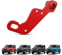 Archaic Gancio di traino per Suzuki Jimny Sierra JB64 JB74 2018-2023, sinistro per rimorchio fuoristrada per Jimny, acciaio resistente alla corrosione (Gancio traino anteriore Rosso)