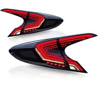 Archaic LED Fari Posteriori compatibili con Toyota C-HR CHR 2018-2021,Luci posteriori con sequenziali,animazione DRL