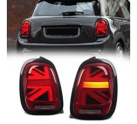 Archaic LED Luci posteriori compatibili con Mini Cooper One F55 F56 F57 2014-2021,Fari Posteriori con sequenziali