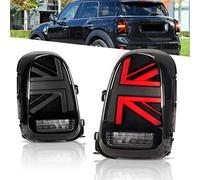Archaic LED Luci posteriori compatibili con MINI Countryman Cooper/Coopers Hatchback F60 2017-2020,Fari Posteriori con sequenziali, animazione DRL,Affumicato