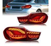 Archaic OLED Luci posteriori compatibili con BMW 4 Series M4 F32 F33 F82 F36 F82 F83 Sedan/Convertible/Coupe 2014-2020,Fari Posteriori con sequenziali,animazione DRL