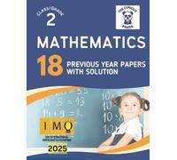 Archana Rath Sa IMO Mathematics Olympiad book for Class 2 18 Previou (Tascabile)