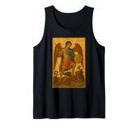 Archangel St. Michael's Battle with the Devil - Orthodox Canotta