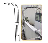 Arche Jardin Arcade Rosier, telaio di supporto automatico per piante rampicanti, in metallo nero resistente, dimensioni 200 x 240 x 240 cm, 220 x 240 cm, 240 x 240 cm, perfetto per la decorazione del