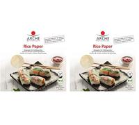 Arche Sfoglie Di Riso Per Involtini Primavera 20 Fogli, 150g (Confezione da 2)