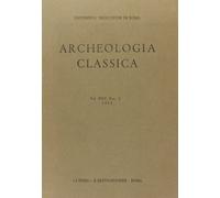 Archeologia classica (Vol. 24)