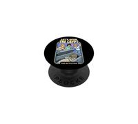 Archeologia divertente Apriamo la tomba della mummia egiziana della cripta PopSockets PopGrip Adesivo