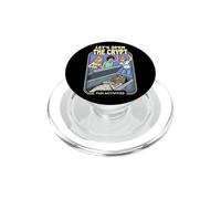 Archeologia divertente Apriamo la tomba della mummia egiziana della cripta PopSockets PopGrip per MagSafe