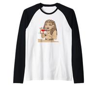 Archeologia egiziana della Cheesecake Maglia con Maniche Raglan
