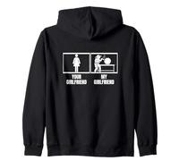 Archeologia La Tua Ragazza La mia Ragazza Archeologo Felpa con Cappuccio