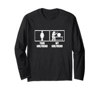 Archeologia La Tua Ragazza La mia Ragazza Archeologo Maglia a Manica