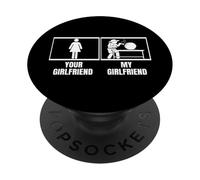 Archeologia La tua ragazza La mia ragazza Archeologo PopSockets PopGrip Adesivo