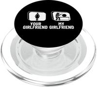 Archeologia La tua ragazza La mia ragazza Archeologo PopSockets PopGrip per MagSafe