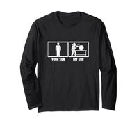 Archeologia Tuo Figlio Mio Figlio papà Mamma Divertente Archeologo Maglia a Manica