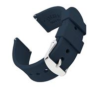 Archer Watch Straps - Cinturini a Sgancio Rapido in Silicone (Blu Notte, 18mm)