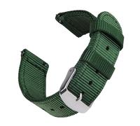 Archer Watch Straps - Cinturini in Nylon Premium a Sgancio Rapido (Verde Foresta, 18mm)