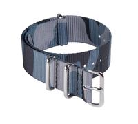 Archer Watch Straps - Cinturini NATO in Nylon Classici (Mimetico Blu, 20mm)
