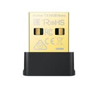 TP-Link AX900 WiFi 6 WiFi USB, Bluetooth 5.3, Chiavetta WiFi per PC Fisso, Dual Band 5GHz 600Mbps + 2.4 GHz 286 Mbps, Supporta Windows 11/10, Design Nano, MU-MIMO, OFDMA, WPA3, Archer TX10UB Nano