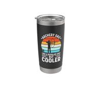 Archery Dad Like A Regular Dad But Cooler For Fathers Day Bicchiere termico in acciaio inox doppia parete