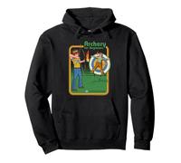 Archery For Beginners Sarcastic Retro Funny Adult Humor Felpa con Cappuccio