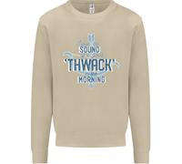 Archery I Love A Good Thwack In The Morning Uomo Sweatshirt Jumper