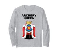 Archery Queen | Camicia da Donna con L'Arco | Tiro con L'Arco per Ragazze Maglia a Manica