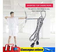 Archery Stringer Recurve Compound Bow String Install Auxiliary Tool Rope IT