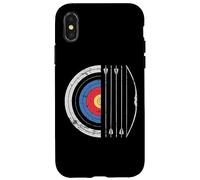 Archery Target Bow Arrow Hunting Longbow Bow Hunter Archer Custodia per iPhone X/XS