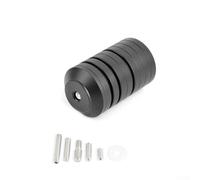 Archerys - Kit contrappeso per stabilizzatore, in acciaio inox, 280 g, riduce le vibrazioni per archi composti e ricurvi, include 4 piccoli pesi, viti e distanziatore (nero)