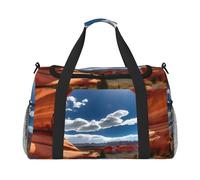 Arches National Park-Standard Print Ample Space Travel Duffle Bag Elegante con cerniera impermeabile per aeroplano palestra